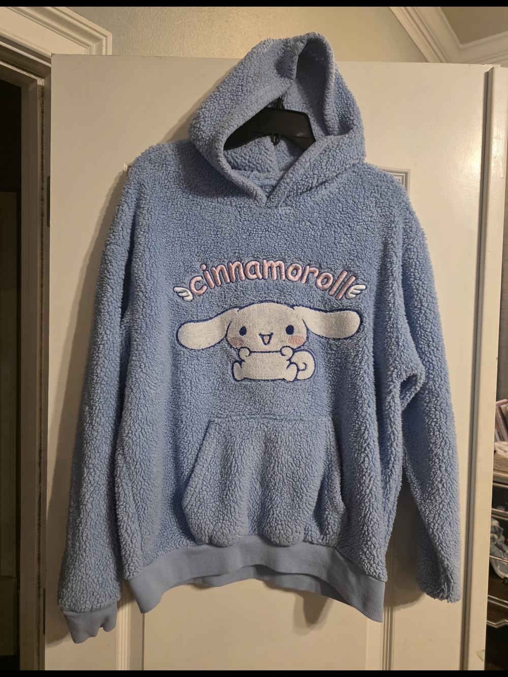 Hybrid Apparel Blue Cinnamoroll Sherpa Hoodie